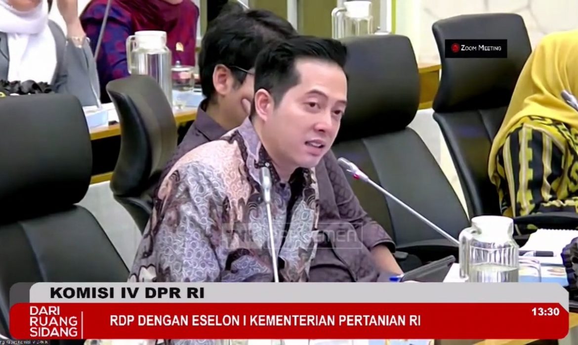 Anggota Komisi IV DPR Fraksi PDIP Ihsan Yunus