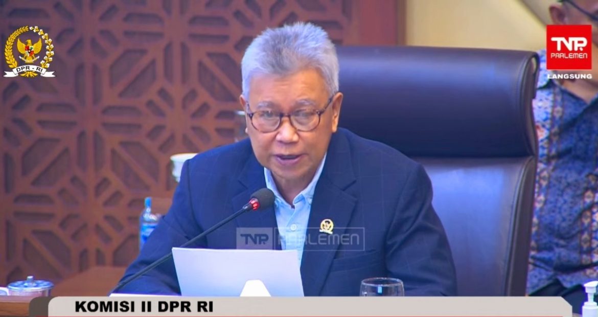 Wakil Ketua Komisi II DPR Fraksi PPP Syamsurizal Wakil Ketua Komisi II DPR Fraksi PPP Syamsurizal