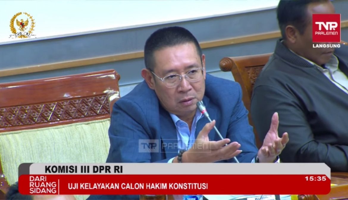 Anggota Komisi III DPR Fraksi Gerindra Wihadi Wiyanto