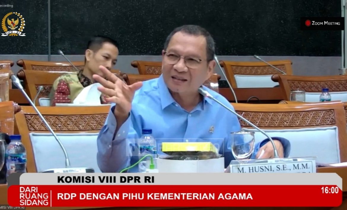 Anggota Komisi VIII DPR Fraksi Gerindra Muhammad Husni