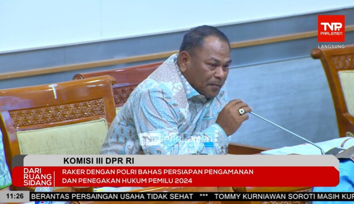 Anggota Komisi III DPR Fraksi Gerindra Rahmat Muhajirin