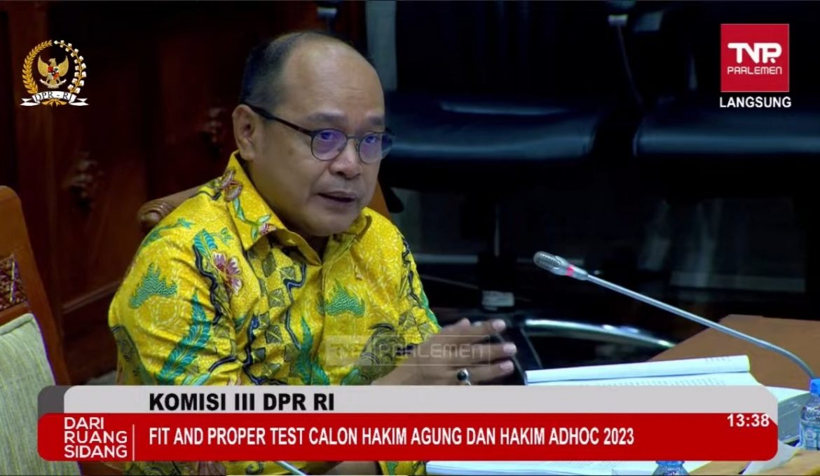 Anggota Komisi III DPR Fraksi Golkar Supriansa