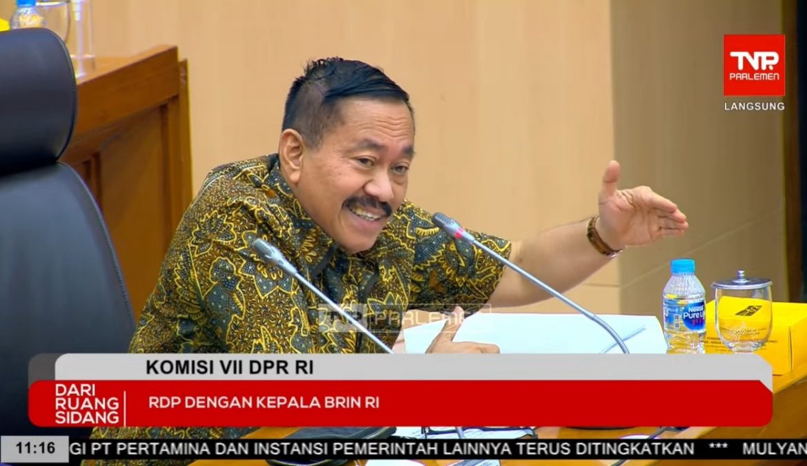 Anggota Komisi VII DPR Fraksi Demokrat Sartono Hutomo