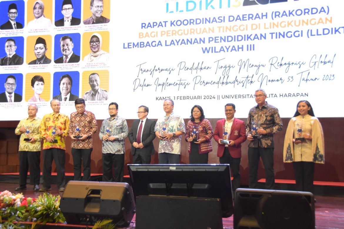 Universitas Mercu Buana Raih Tujuh Pernghargaan dari LLDIKTI III