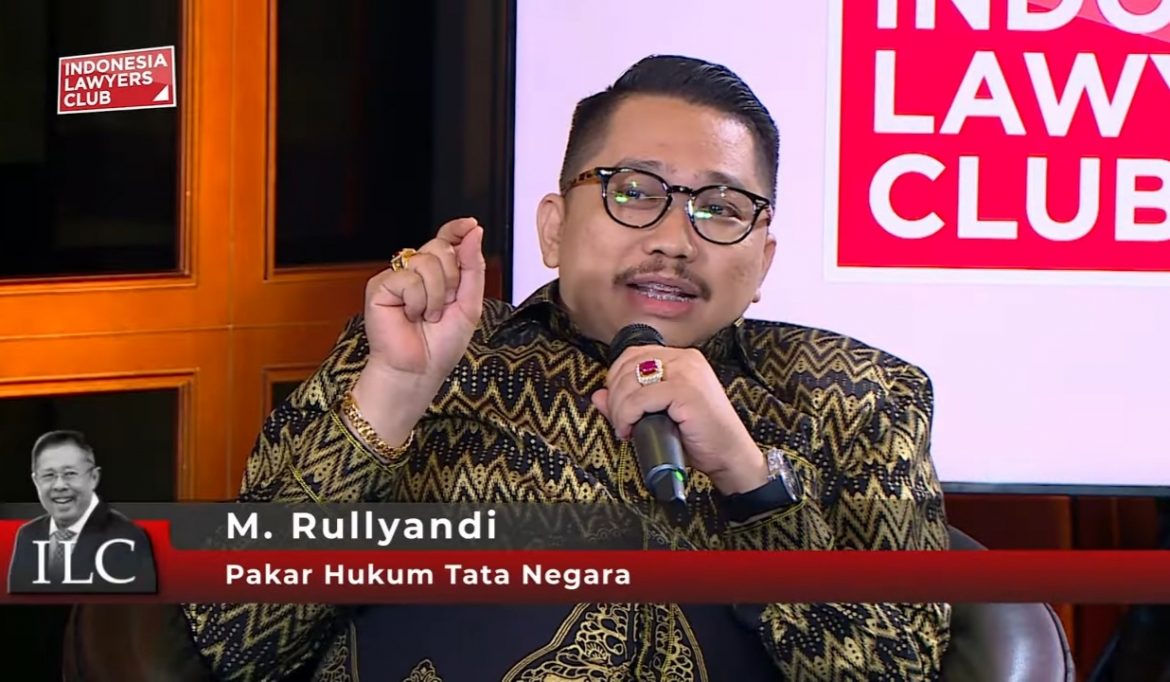 Pakar hukum tata negara Muhammad Rullyandi