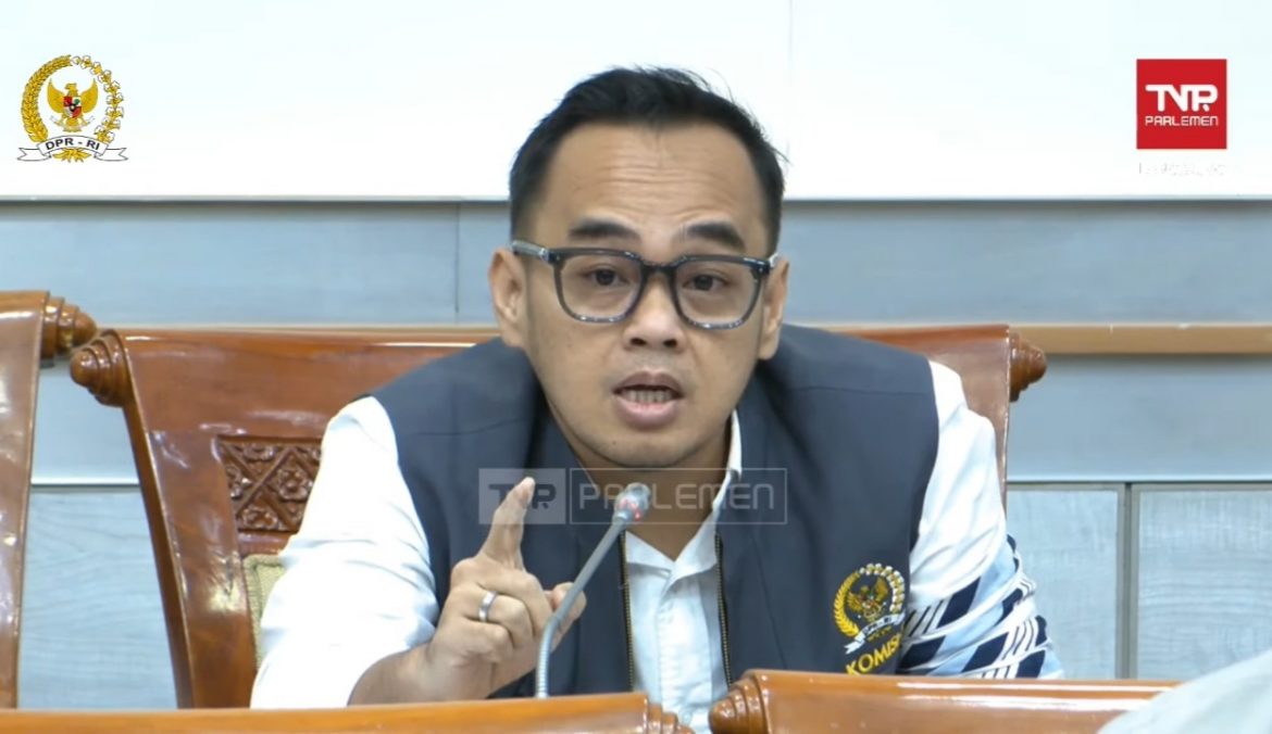 Anggota Komisi III DPR Fraksi PKB Mohamad Rano Alfath