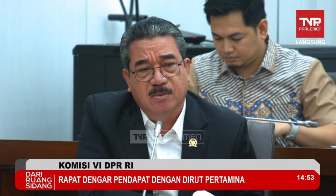 Anggota Komisi VI DPR Fraksi Gerindra Hendrik Lewerissa