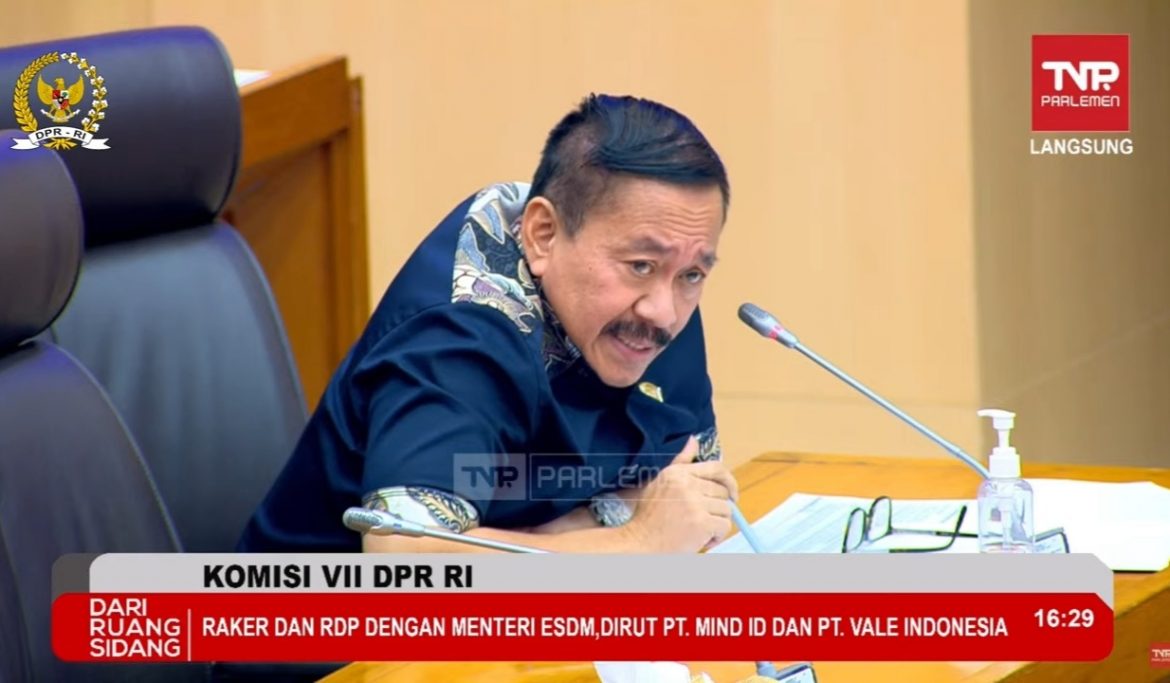 Anggota Komisi VII DPR Fraksi Demokrat Sartono Hutomo