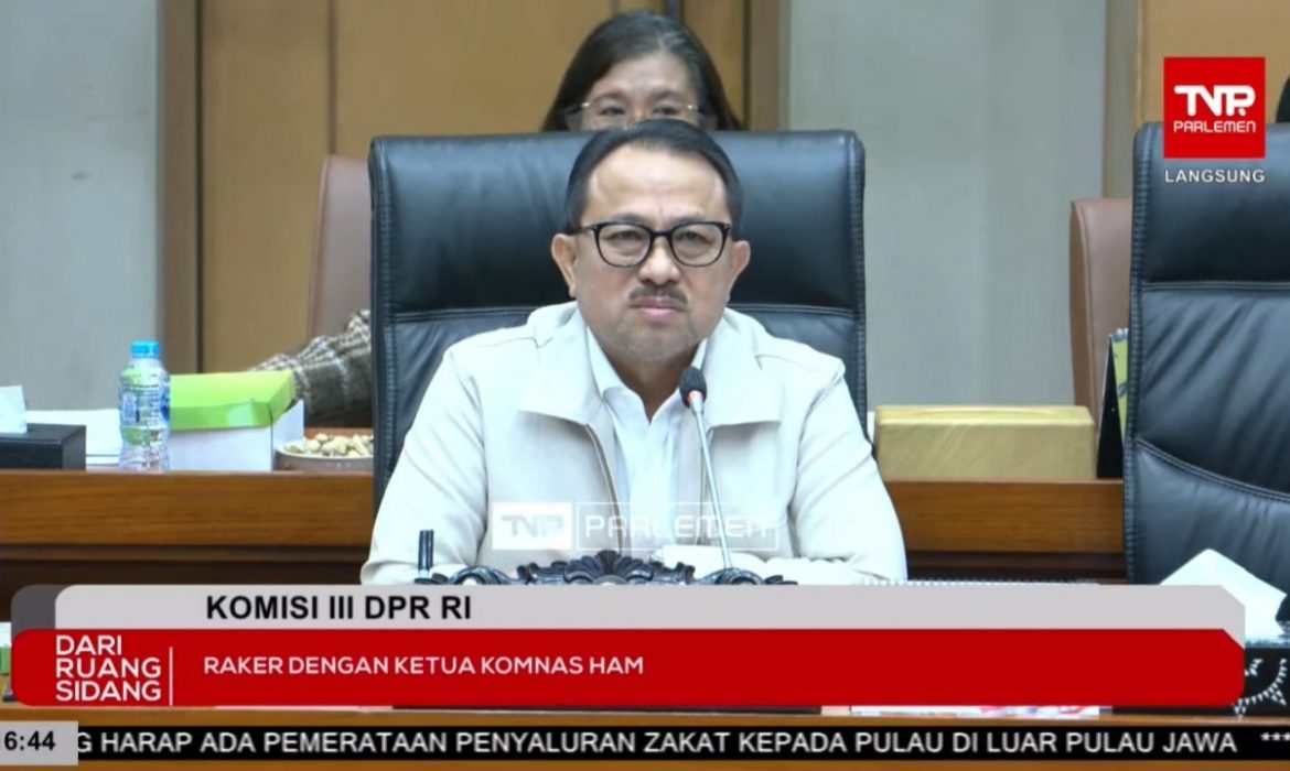 Wakil Ketua Komisi III DPR Fraksi PAN Pangeran Khairul Saleh