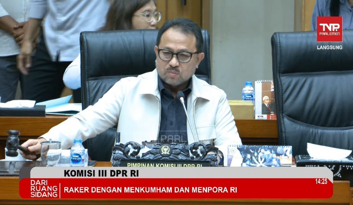 Wakil Ketua Komisi III DPR Fraksi PAN Pangeran Khairul Saleh