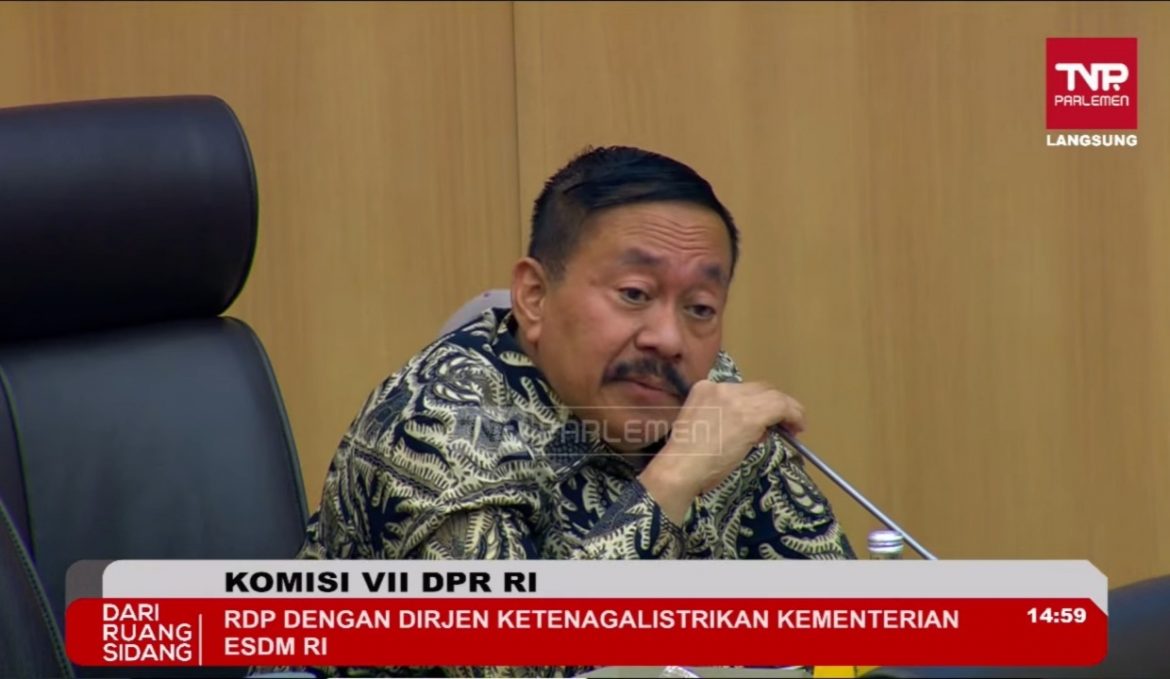 Anggota Komisi VII DPR Fraksi Demokrat Sartono Hutomo