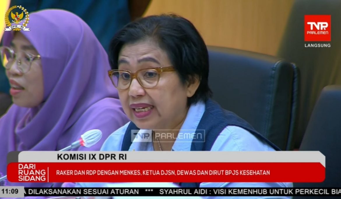 Anggota Komisi IX DPR Fraksi NasDem Irma Suryani Chaniago