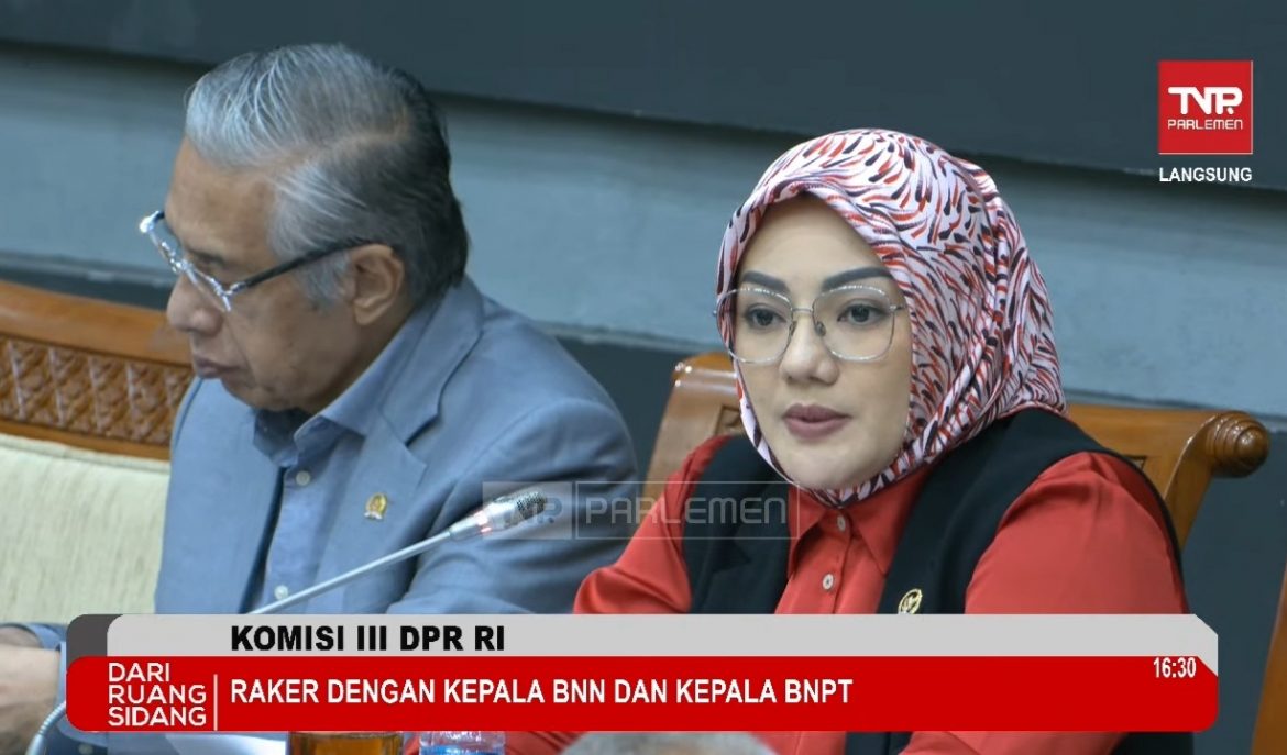 Anggota Komisi III DPR Fraksi Golkar Adde Rosi Khoerunnisa