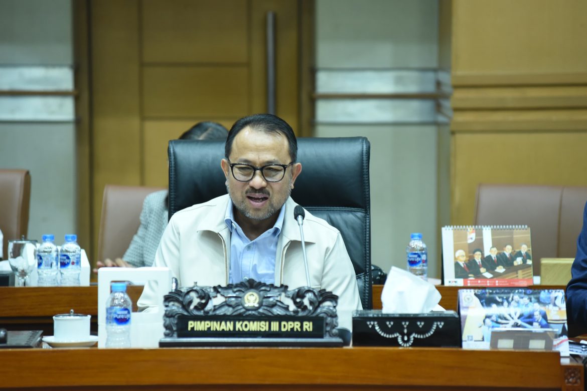 Wakil Ketua Komisi III DPR Fraksi PAN Pangeran Khairul Saleh.