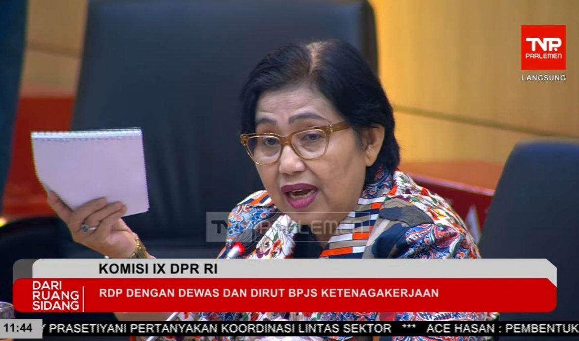 Anggota Komisi IX DPR Fraksi NasDem Irma Suryani Chaniago