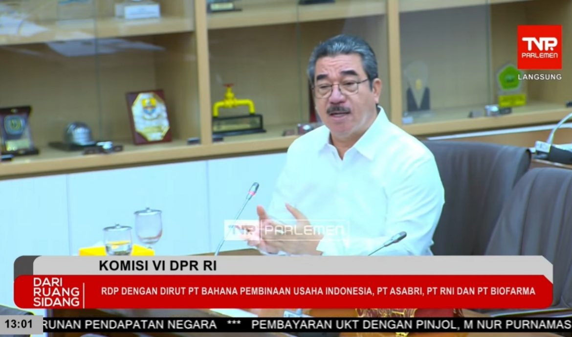 Anggota Komisi VI DPR Fraksi Gerindra Hendrik Lewerissa