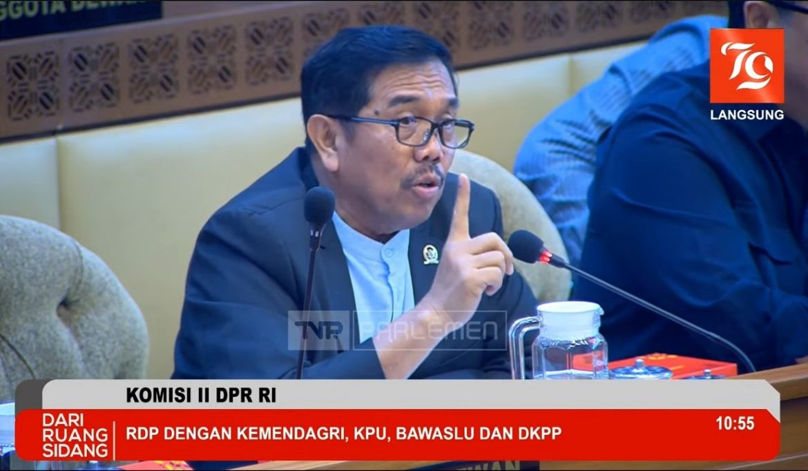 Anggota Komisi II DPR Fraksi Demokrat Ongku Parmonangan Hasibuan