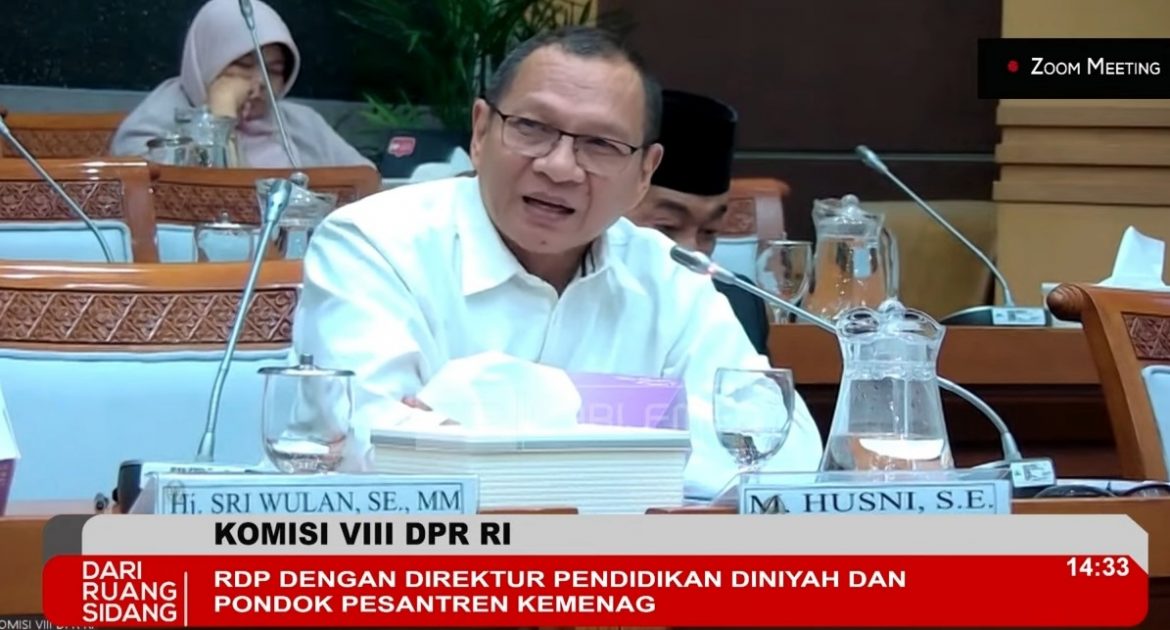 Anggota Komisi VIII DPR Fraksi Gerindra Muhammad Husni
