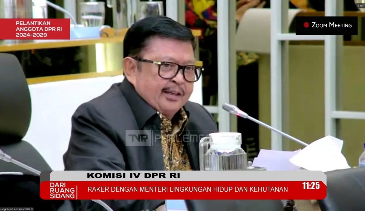 Anggota Komisi IV DPR Fraksi Gerindra Azikin Solthan