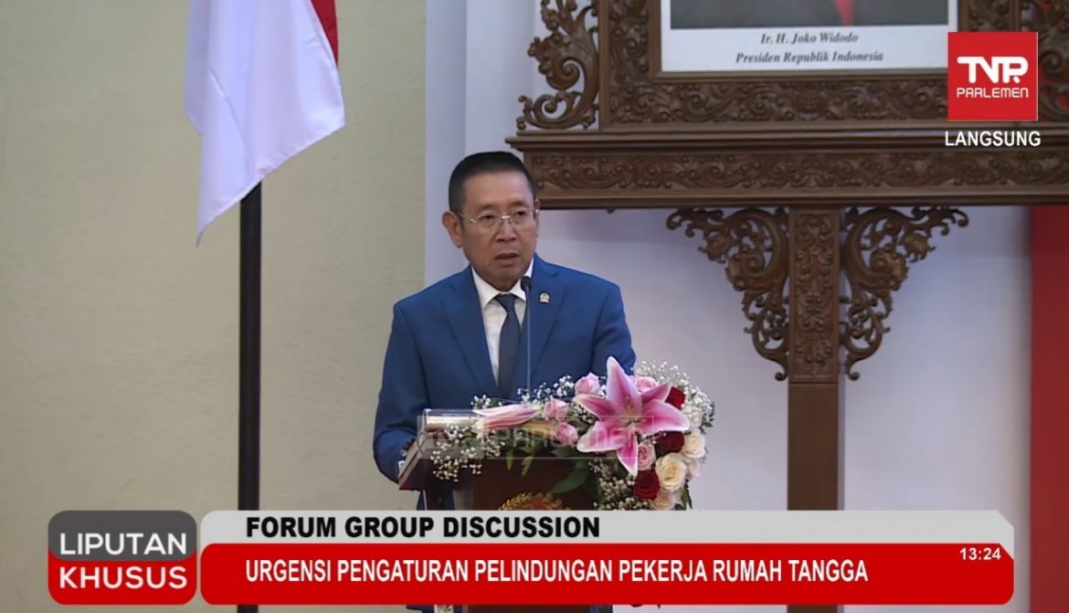 Ketua Baleg DPR Fraksi Gerindra Wihadi Wiyanto