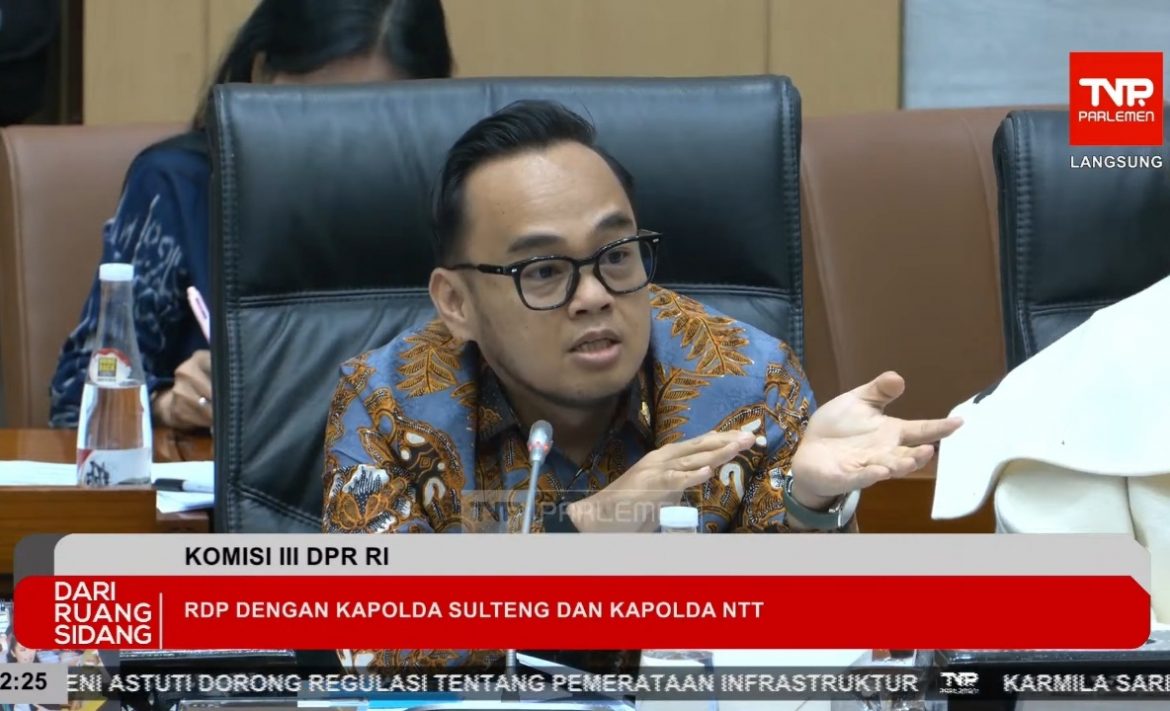 Wakil Ketua Komisi III DPR Fraksi PKB Mohamad Rano Alfath