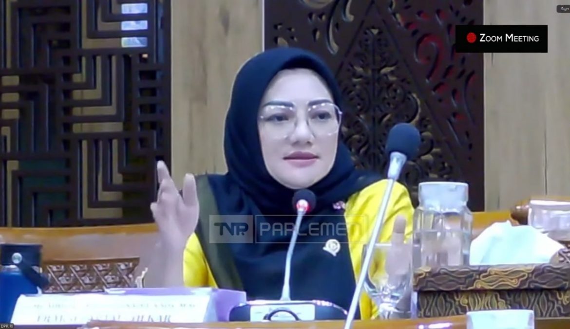 Anggota Komisi X DPR Fraksi Golkar Adde Rosi Khoerunnisa