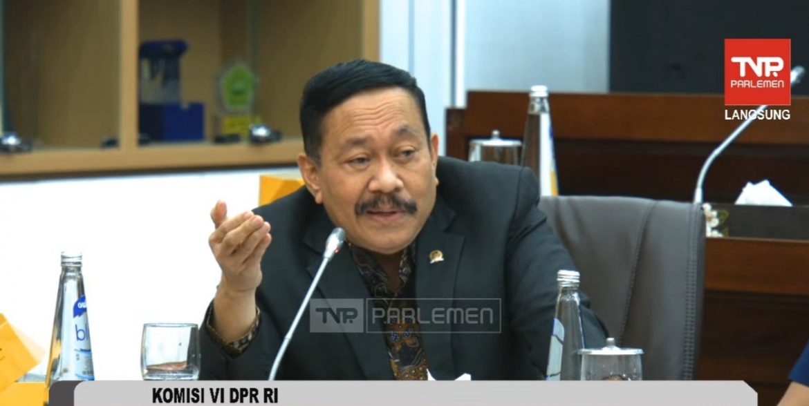 Anggota Komisi VI DPR Fraksi Demokrat Sartono Hutomo