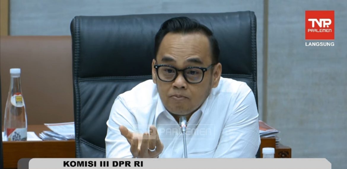 Wakil Ketua Komisi III DPR Fraksi PKB Mohamad Rano Alfath