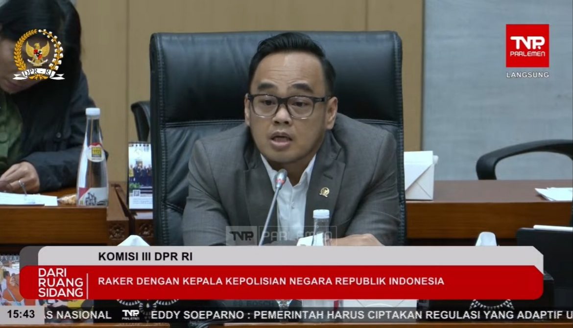 Wakil Ketua Komisi III DPR Fraksi PKB Mohamad Rano Alfath Wakil Ketua Komisi III DPR Fraksi PKB Mohamad Rano Alfath