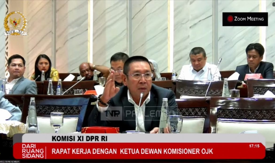 Anggota Komisi XI DPR Fraksi Gerindra Wihadi Wiyanto