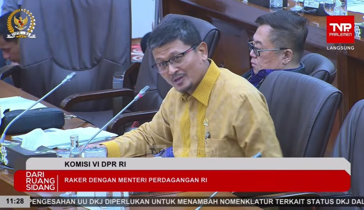 Anggota Komisi VI DPR Fraksi PKS Amin Ak