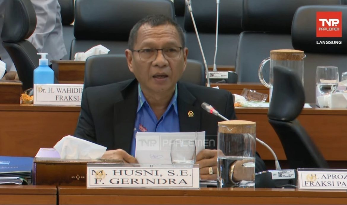 Anggota Komisi VIII DPR Fraksi Gerindra Muhammad Husni Anggota Komisi VIII DPR Fraksi Gerindra Muhammad Husni