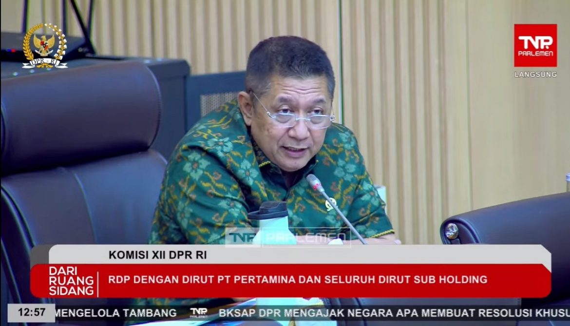 Anggota Komisi XII DPR Fraksi PKB Dipo Nusantara Pua Upa