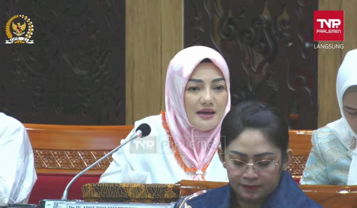 Anggota Komisi X DPR Fraksi Golkar Adde Rosi Khoerunnisa