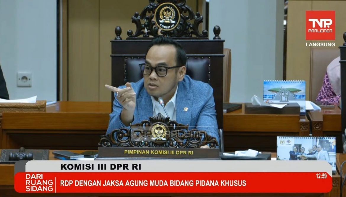 Wakil Ketua Komisi III DPR Fraksi PKB Mohamad Rano Alfath