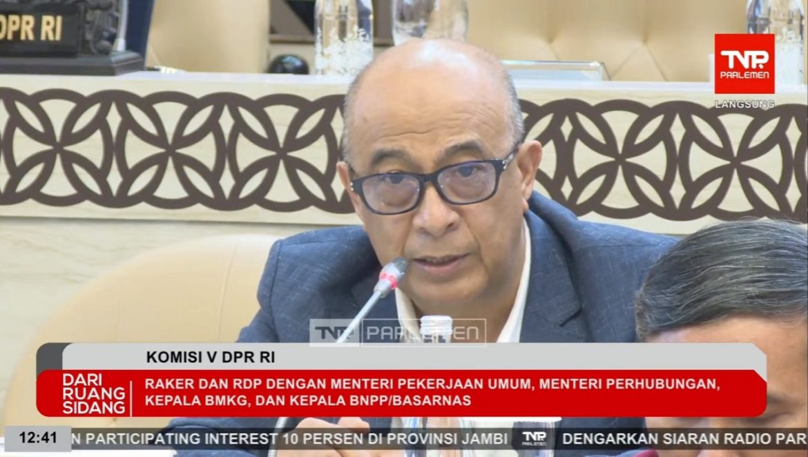 Anggota Komisi V DPR Fraksi NasDem Syarif Abdullah Alkadrie Anggota Komisi V DPR Fraksi NasDem Syarif Abdullah Alkadrie