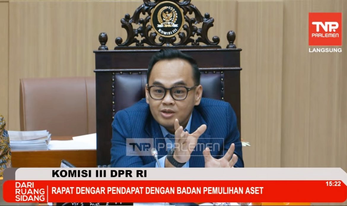 Wakil Ketua Komisi III DPR Fraksi PKB Mohamad Rano Alfath