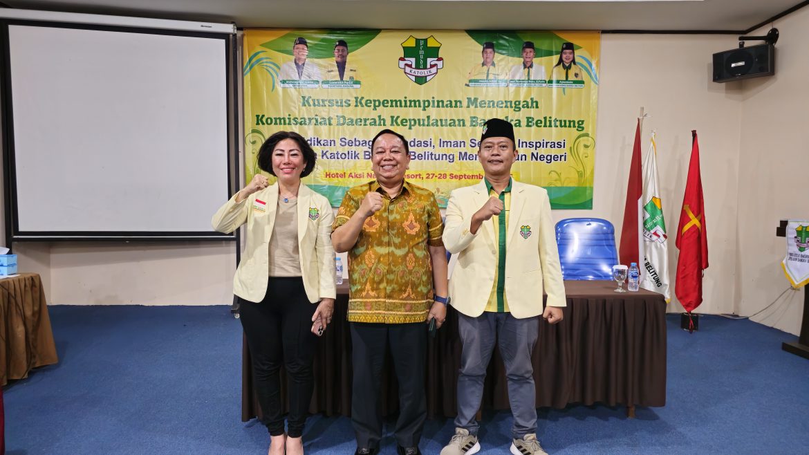 Kabinda Jusak Tarigan dan Me Hoa Anggota DPRD Babel Hadir di KKM Sampaikan Pesan Penting ini Pada Pemuda Katolik