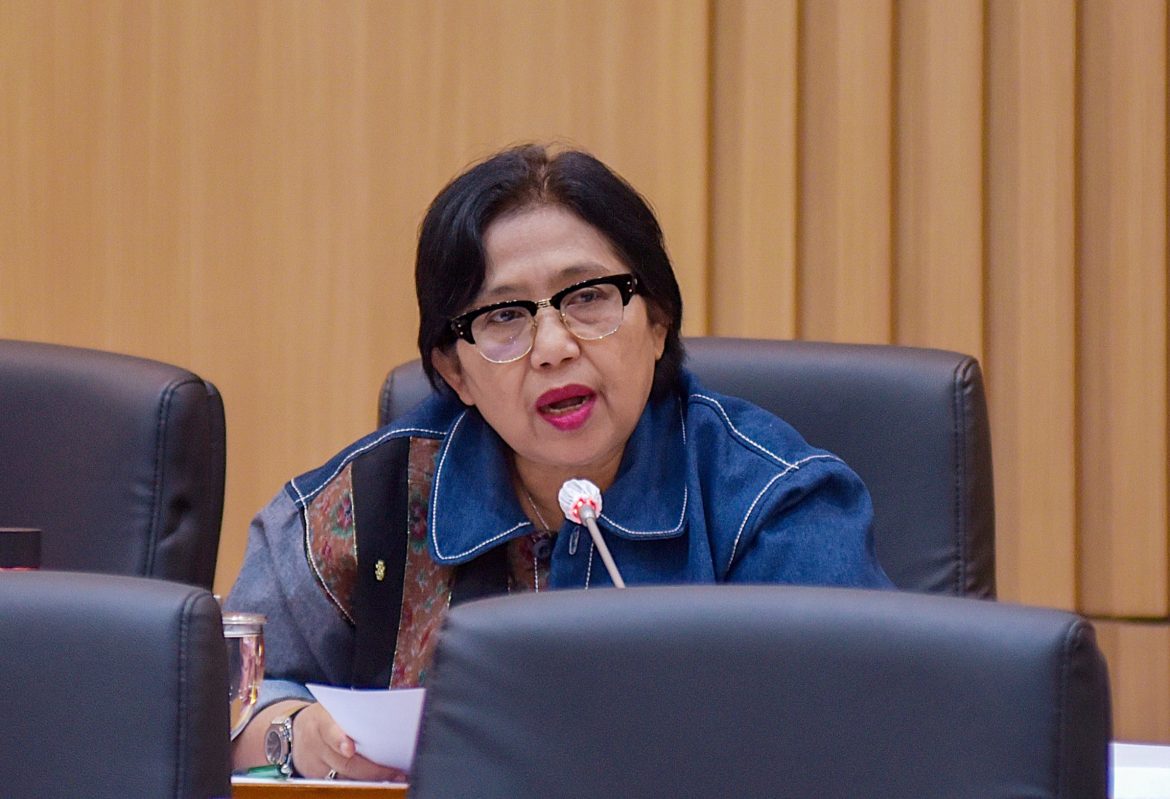 Anggota Komisi IX DPR Fraksi NasDem Irma Suryani Chaniago. Anggota Komisi IX DPR Fraksi NasDem Irma Suryani Chaniago.