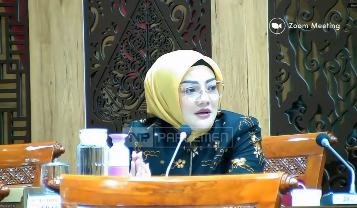Anggota Komisi X DPR Fraksi Golkar Adde Rosi Khoerunnisa