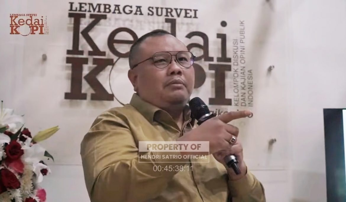 Pakar komunikasi politik Hendri Satrio