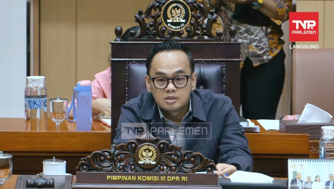 Wakil Ketua Komisi III DPR Fraksi PKB Mohamad Rano Alfath