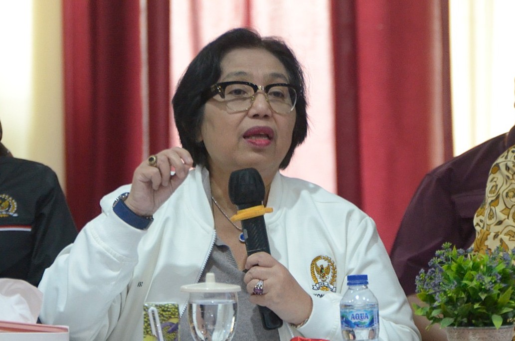 Anggota BURT DPR/Anggota Komisi IX DPR Fraksi NasDem Irma Suryani Chaniago.