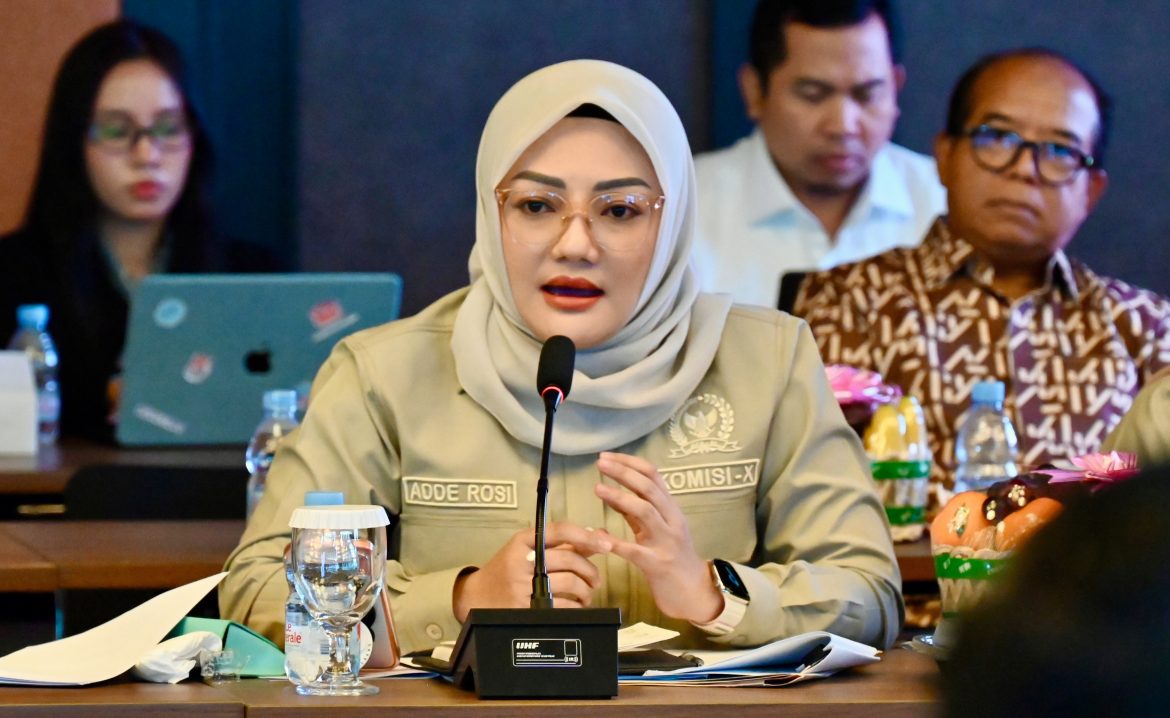 Anggota Komisi X DPR Fraksi Golkar Adde Rosi Khoerunnisa