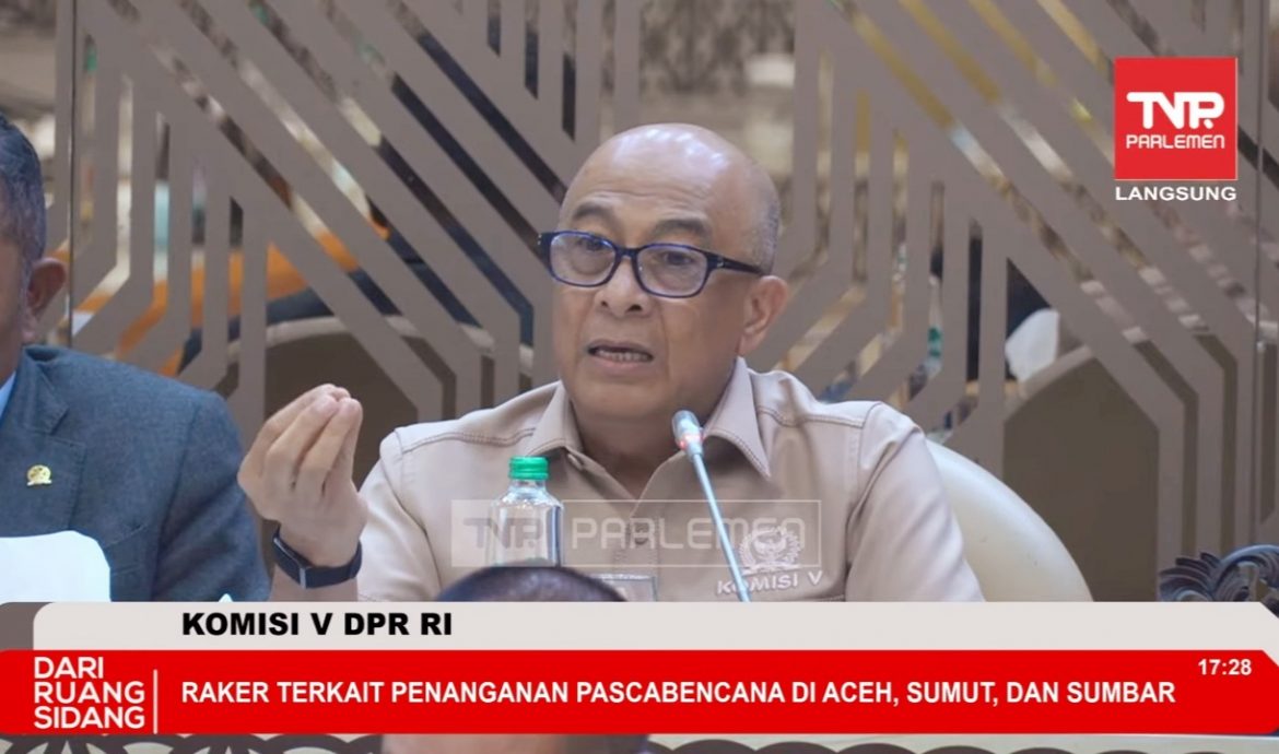 Anggota Komisi V DPR Fraksi NasDem Syarief Abdullah Alkadrie