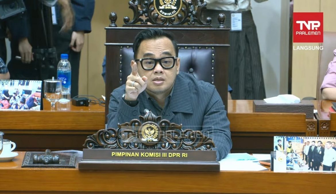 Wakil Ketua Komisi III DPR Fraksi PKB Mohamad Rano Alfath