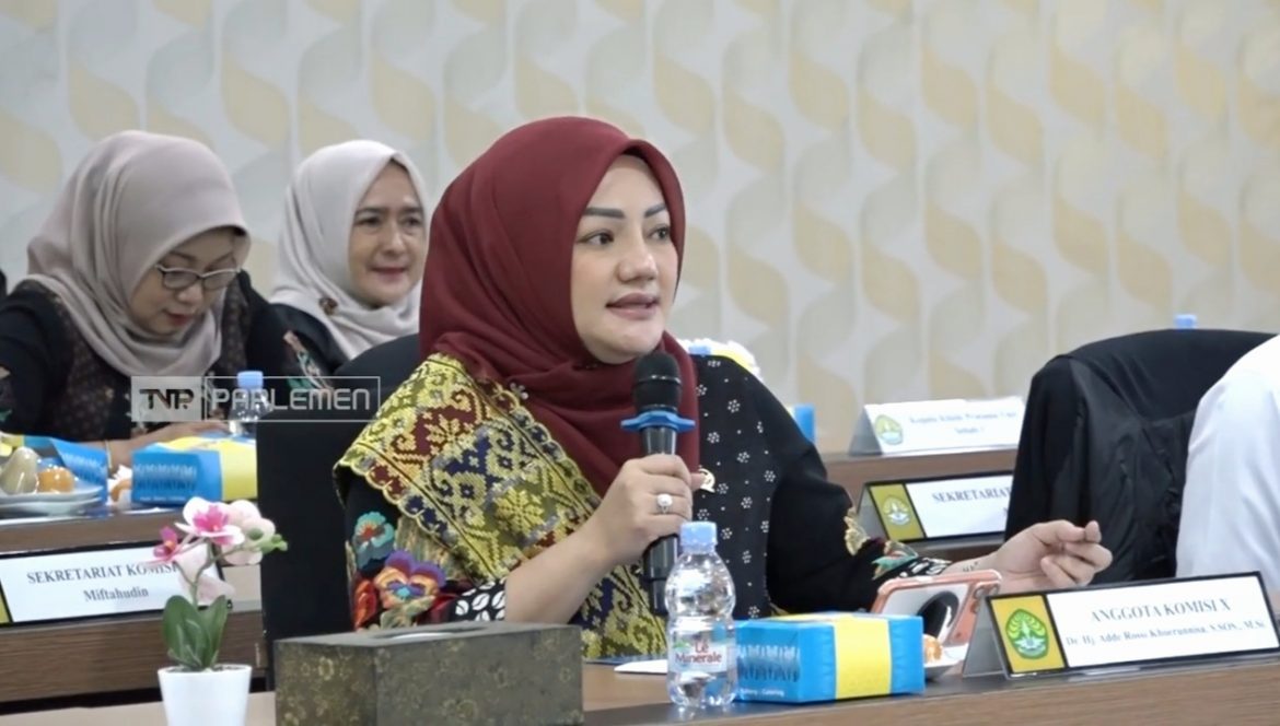 Anggota Komisi X DPR Fraksi Golkar Adde Rosi Khoerunnisa