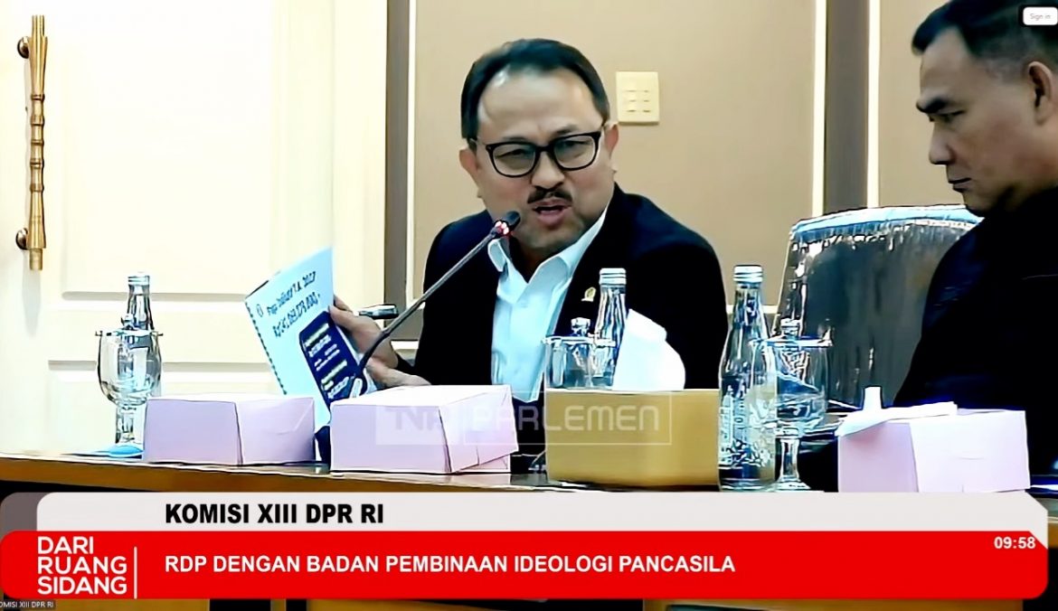 Anggota Komisi XIII DPR Fraksi PAN Pangeran Khairul Saleh