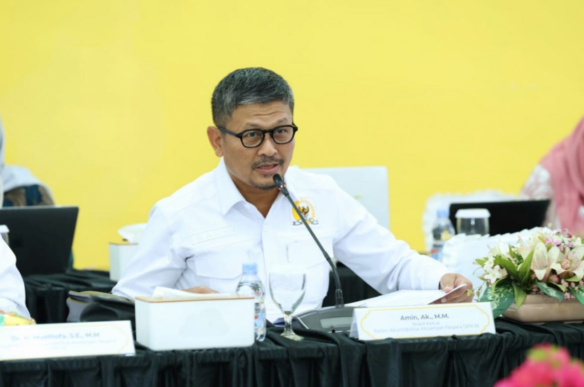 Anggota Komisi XI DPR Fraski PKS Amin Ak