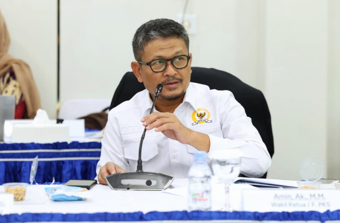 Anggota Komisi XI DPR Fraksi PKS Amin Ak